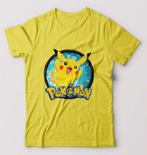 Load image into Gallery viewer, Pokémon T-Shirt for Men-Yellow-Ektarfa.online

