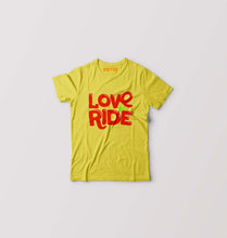 Load image into Gallery viewer, Love to Ride Kids T-Shirt for Boy/Girl-Yellow-Ektarfa.online

