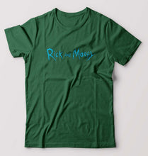 Load image into Gallery viewer, Rick and Morty T-Shirt for Men-Bottle green-Ektarfa.online
