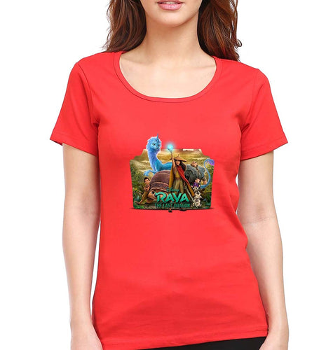 Raya T-Shirt for Women-Red-Ektarfa.online