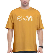 Load image into Gallery viewer, Linkin Park Oversized T-Shirt for Men-Golden Yellow-Ektarfa.online
