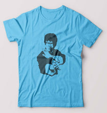Load image into Gallery viewer, Bruce Lee T-Shirt for Men-Light Blue-Ektarfa.online
