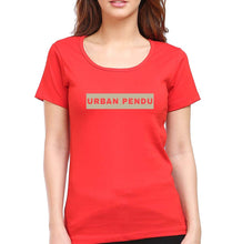 Load image into Gallery viewer, Urban Pendu T-Shirt for Women-Red-Ektarfa.online
