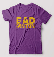 Load image into Gallery viewer, Badminton T-Shirt for Men-Purple-Ektarfa.online
