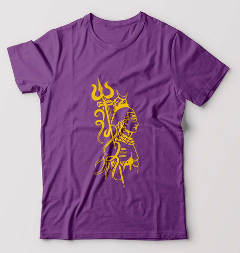 Mahakal Mahadev Bholenath Shiva Shivji T-Shirt for Men-Purple-Ektarfa.online