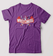 Load image into Gallery viewer, WWE Wrestle Mania T-Shirt for Men-Purple-Ektarfa.online
