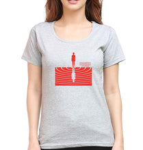 Load image into Gallery viewer, Stranger Things T-Shirt for Women-Grey Melange-Ektarfa.online
