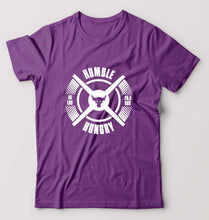 Load image into Gallery viewer, Humble Hungry Gym T-Shirt for Men-Purple-Ektarfa.online
