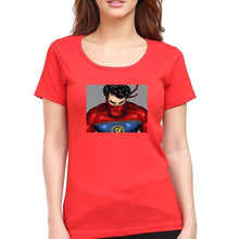 Load image into Gallery viewer, Minnal Murali T-Shirt for Women-Red-Ektarfa.online
