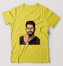Load image into Gallery viewer, Hardik Pandya T-Shirt for Men-Yellow-Ektarfa.online

