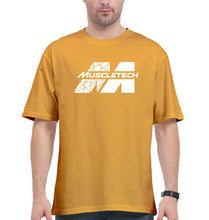 Load image into Gallery viewer, Muscletech Oversized T-Shirt for Men-Coral-Ektarfa.online
