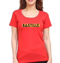 Load image into Gallery viewer, Bastille T-Shirt for Women-Red-Ektarfa.online

