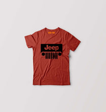 Load image into Gallery viewer, Jeep Kids T-Shirt for Boy/Girl-Brick Red-Ektarfa.online
