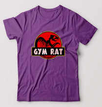Load image into Gallery viewer, Gym Rat T-Shirt for Men-Purpul-Ektarfa.online
