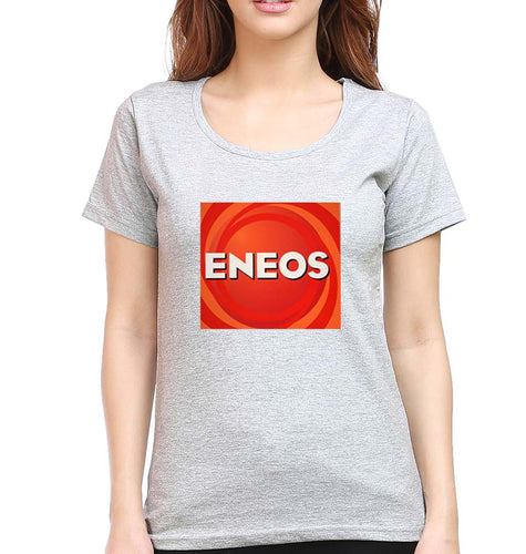 Eneos T-Shirt for Women-Grey Melange-Ektarfa.online