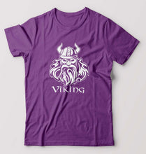 Load image into Gallery viewer, Viking T-Shirt for Men-Purple-Ektarfa.online
