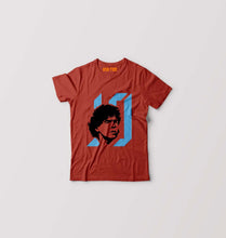 Load image into Gallery viewer, Diego Maradona Kids T-Shirt for Boy/Girl-Brick Red-Ektarfa.online
