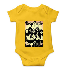 Load image into Gallery viewer, Deep Purple Kids Romper For Baby Boy/Girl-0-5 Months(18 Inches)-Yellow-Ektarfa.online
