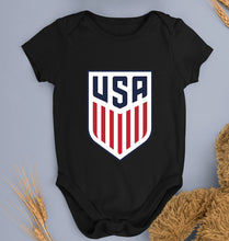 Load image into Gallery viewer, USA Football Kids Romper For Baby Boy/Girl-Black-Ektarfa.online
