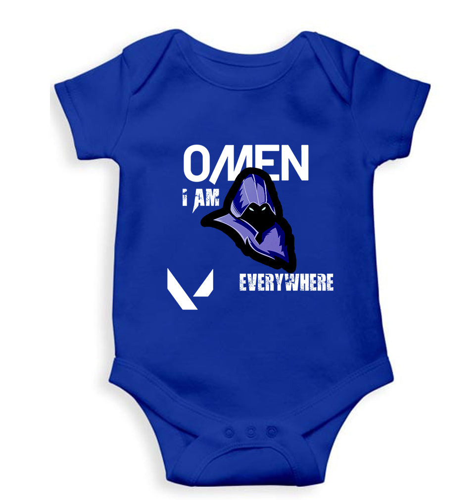 Valorant Kids Romper For Baby Boy/Girl-Royal Blue-Ektarfa.online