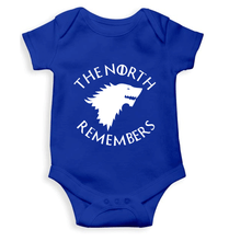 Load image into Gallery viewer, GOT Game Of Thrones North Remembers Kids Romper For Baby Boy/Girl-0-5 Months(18 Inches)-Royal Blue-Ektarfa.online
