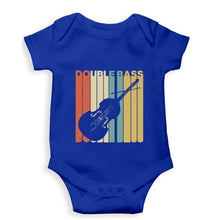 Load image into Gallery viewer, Double Bass Violin Kids Romper For Baby Boy/Girl-0-5 Months(18 Inches)-Royal Blue-Ektarfa.online
