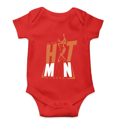 Rohit Sharma Kids Romper For Baby Boy/Girl-Red-Ektarfa.online