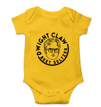 Load image into Gallery viewer, Dwight Schrute Kids Romper For Baby Boy/Girl-0-5 Months(18 Inches)-Yellow-Ektarfa.online
