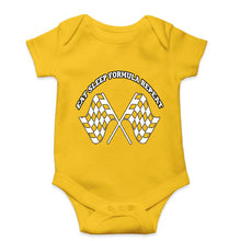 Load image into Gallery viewer, Formula 1(F1) Kids Romper For Baby Boy/Girl-0-5 Months(18 Inches)-Yellow-Ektarfa.online
