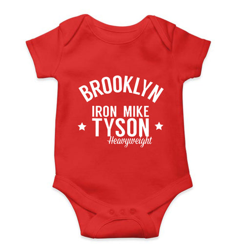 Mike Tyson Kids Romper For Baby Boy/Girl-0-5 Months(18 Inches)-Red-Ektarfa.online