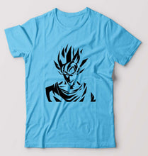 Load image into Gallery viewer, Anime Goku T-Shirt for Men-Light Blue-Ektarfa.online
