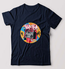 Load image into Gallery viewer, Hip Hop T-Shirt for Men-Navy Blue-Ektarfa.online
