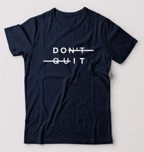 Load image into Gallery viewer, Don&#39;t Quit T-Shirt for Men-Navy Blue-Ektarfa.online
