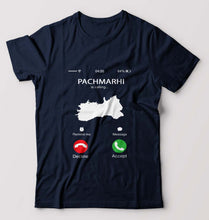Load image into Gallery viewer, Pachmarhi Calling T-Shirt for Men-Navy Blue-Ektarfa.online

