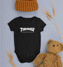 Load image into Gallery viewer, Thrasher Magazine Kids Romper For Baby Boy/Girl-0-5 Months(18 Inches)-Black-Ektarfa.online
