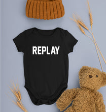 Load image into Gallery viewer, Replay Kids Romper For Baby Boy/Girl-0-5 Months(18 Inches)-Black-Ektarfa.online
