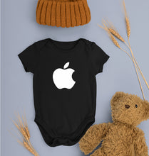 Load image into Gallery viewer, Apple Kids Romper For Baby Boy/Girl-0-5 Months(18 Inches)-Black-Ektarfa.online
