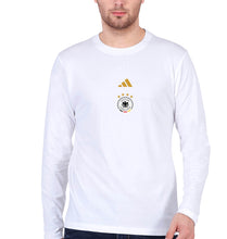 Load image into Gallery viewer, Germany Football Full Sleeves T-Shirt for Men-White-Ektarfa.online
