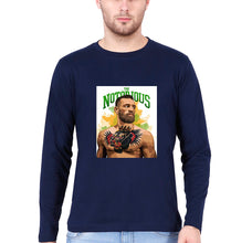 Load image into Gallery viewer, Conor McGregor UFC MMA Full Sleeves T-Shirt for Men-Navy Blue-Ektarfa.online
