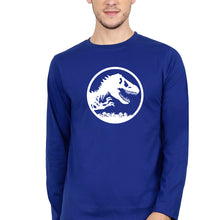 Load image into Gallery viewer, Jurassic World Full Sleeves T-Shirt for Men-Royal Blue-Ektarfa.online

