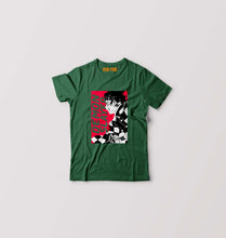 Load image into Gallery viewer, Demon Slayer Kids T-Shirt for Boy/Girl-Dark Green-Ektarfa.online
