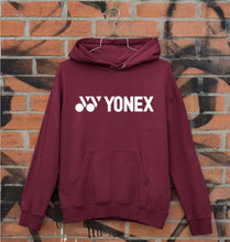 Load image into Gallery viewer, Yonex Unisex Hoodie for Men/Women-S(40 Inches)-Maroon-Ektarfa.online
