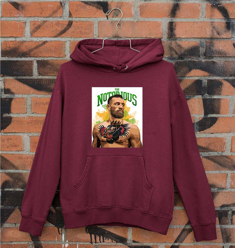 Conor McGregor UFC MMA Unisex Hoodie for Men/Women-Maroon-Ektarfa.online