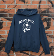 Load image into Gallery viewer, Marco Polo Unisex Hoodie for Men/Women-Navy Blue-Ektarfa.online
