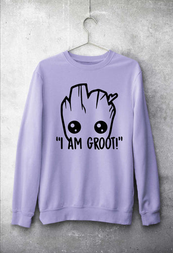 Groot Unisex Sweatshirt for Men/Women-Lavender-Ektarfa.online