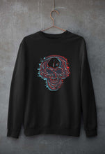 Load image into Gallery viewer, Skull Unisex Sweatshirt for Men/Women-Black-Ektarfa.online
