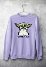 Load image into Gallery viewer, Yoda Star Wars Unisex Sweatshirt for Men/Women-Lavender-Ektarfa.online
