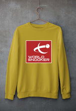 Load image into Gallery viewer, World Snooker (WST) Unisex Sweatshirt for Men/Women-Mustard Yellow-Ektarfa.online
