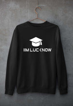 Load image into Gallery viewer, IIM L Lucknow Unisex Sweatshirt for Men/Women-Black-Ektarfa.online

