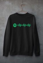 Load image into Gallery viewer, Spotify Unisex Sweatshirt for Men/Women-Black-Ektarfa.online
